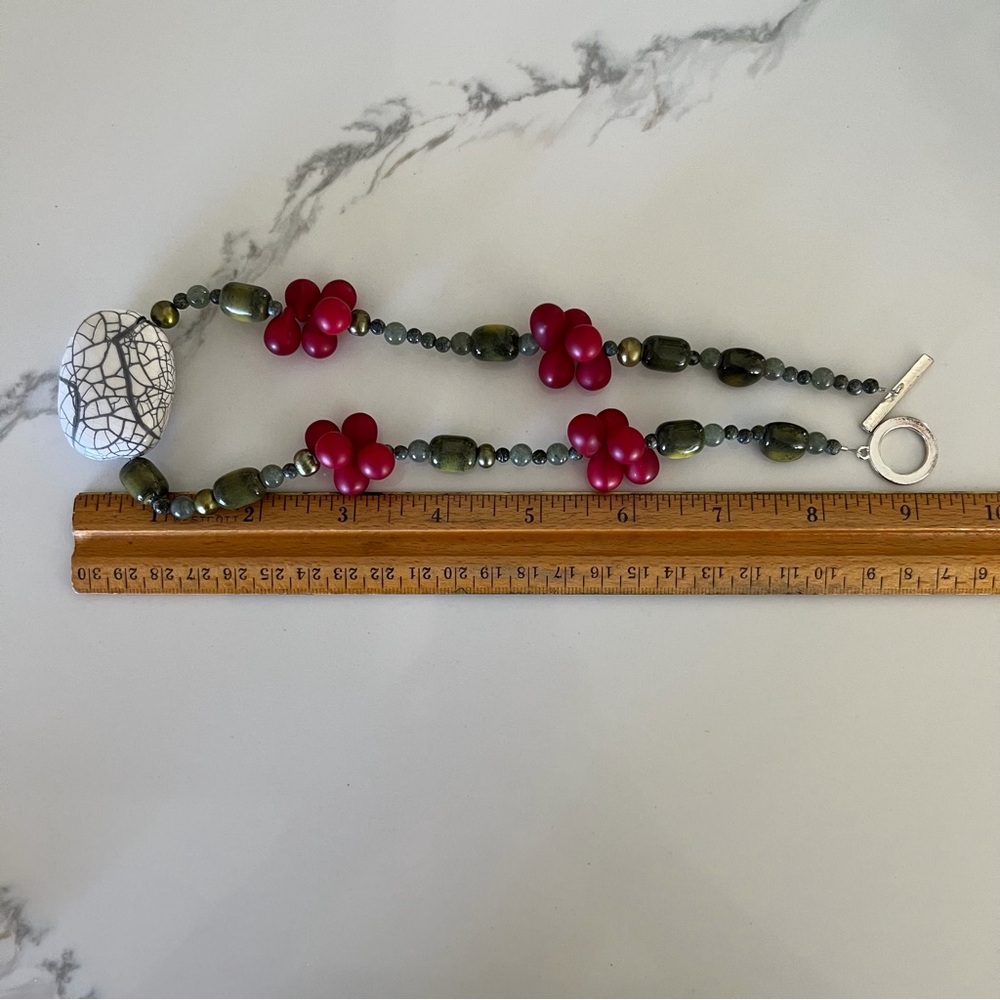 WISDOM Artisan Toggle Necklace Jewelry Gift - Picture 5 of 5